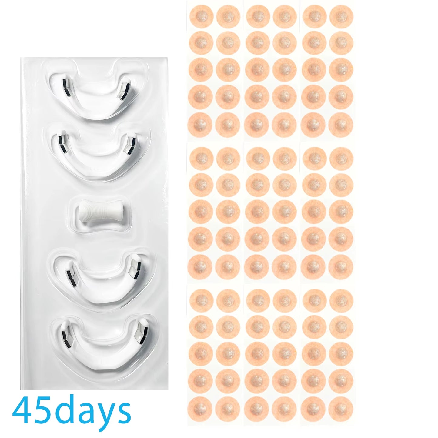 30-Day Snoring Relief Kit: Magnetic Nasal Strips & Breathing Dilators for Better Sleep