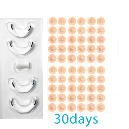 30-Day Snoring Relief Kit: Magnetic Nasal Strips & Breathing Dilators for Better Sleep