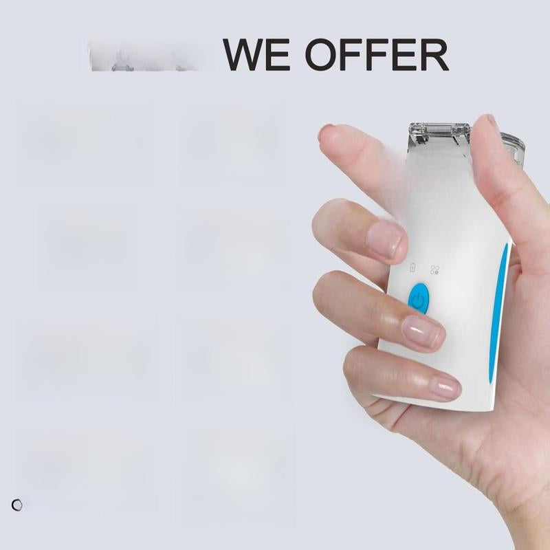 Discover the Ultrasonic Nebulizer: Rechargeable, Portable Relief for Breathing Problems - Ideal for Adults and Kids with Self-Cleaning Function